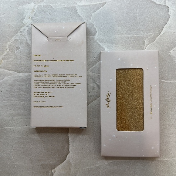 MaskCara Goldie Illuminator Seint Powder Highlight BNIB - Picture 3 of 5